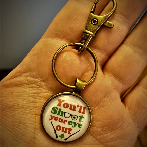 You'll Shoot Your Eye Out Keychain - Picture 1 of 1